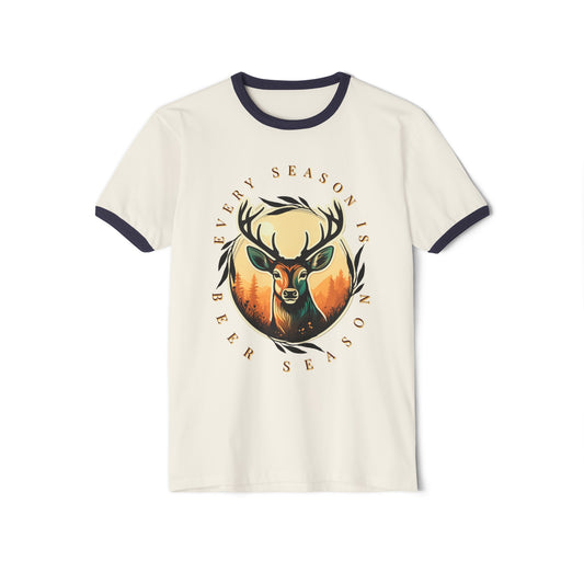 Beer season Ringer T-Shirt - The Snarky Pirate
