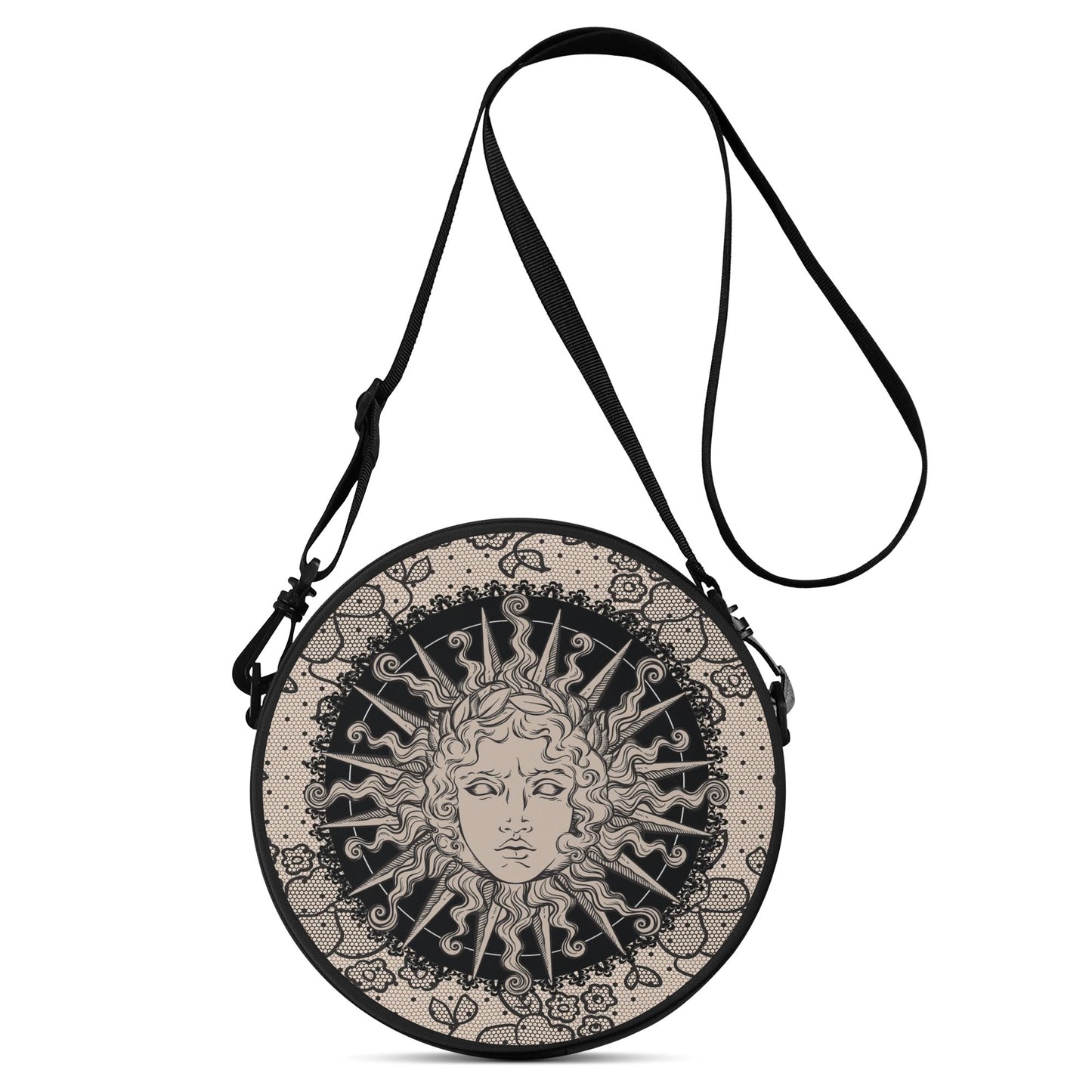 Celestial Magic Round Satchel Bags.