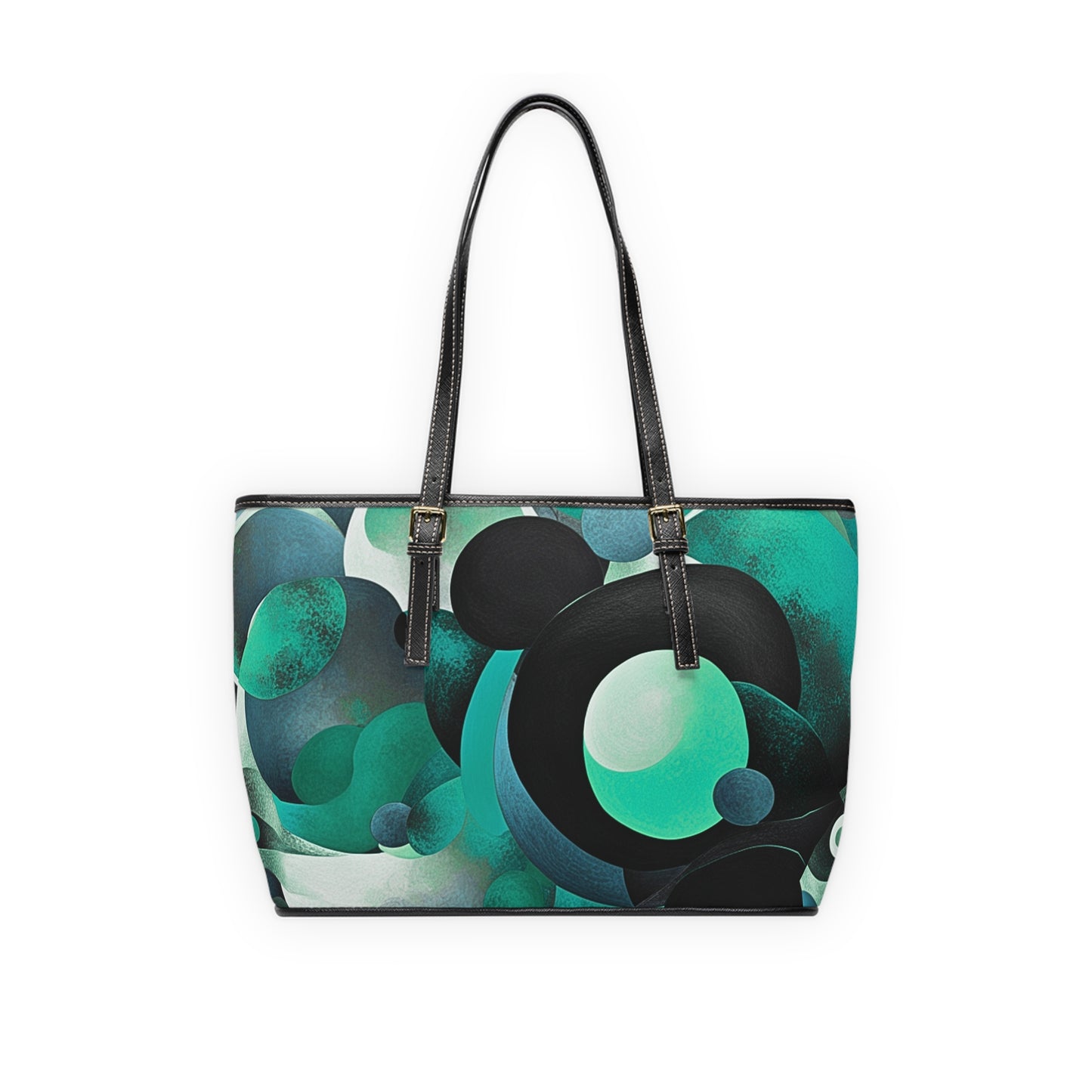 Feel the Teals Leather Shoulder Bag - The Snarky Pirate