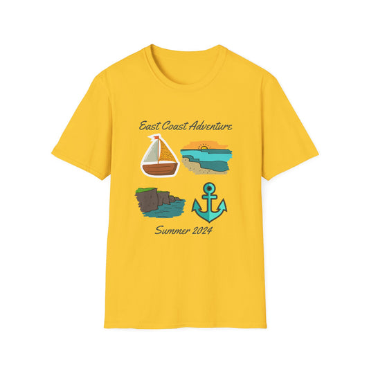 East Coast Adventure T-Shirt - The Snarky Pirate
