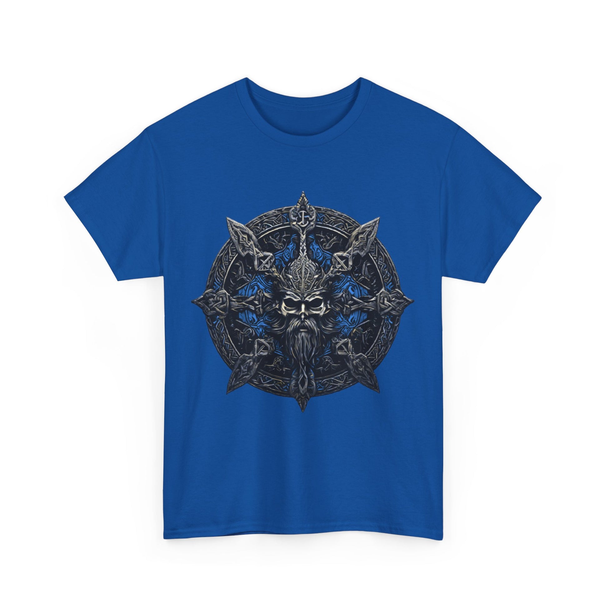 Blue Viking tshirt - The Snarky Pirate