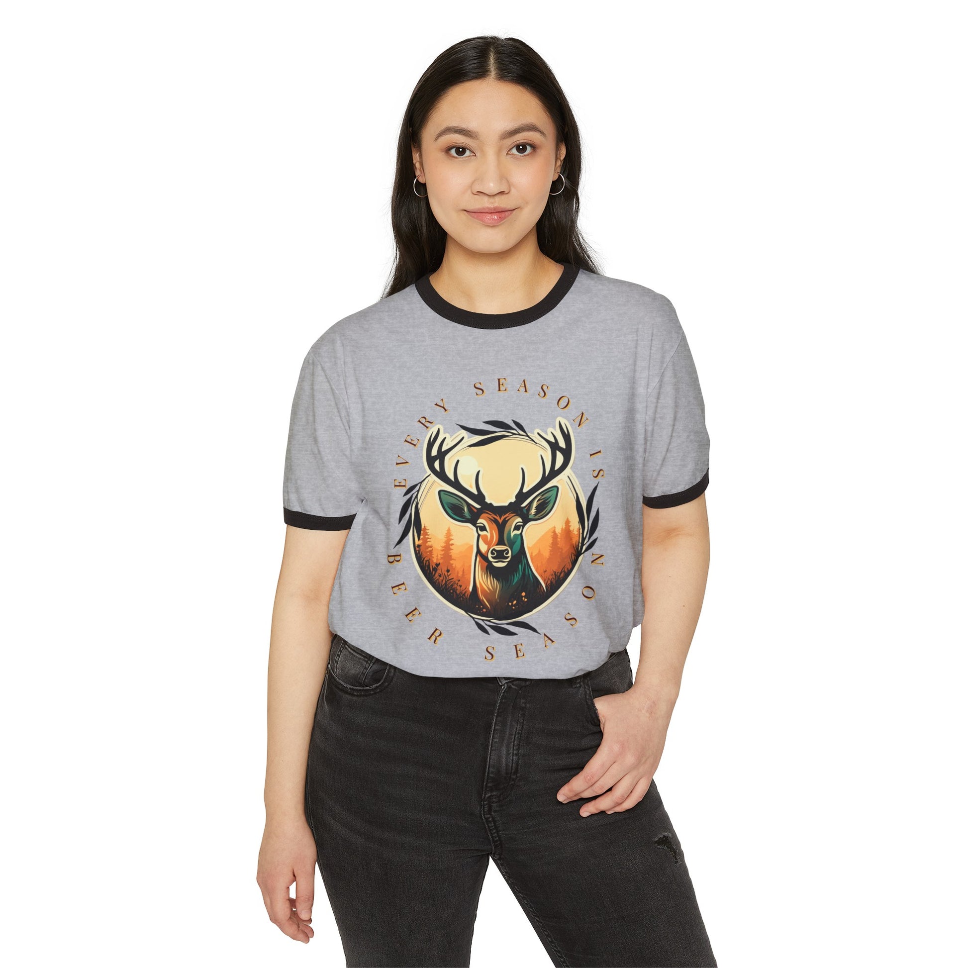 Beer season Ringer T-Shirt - The Snarky Pirate