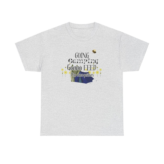 Going camping Cotton T-Shirt - The Snarky Pirate