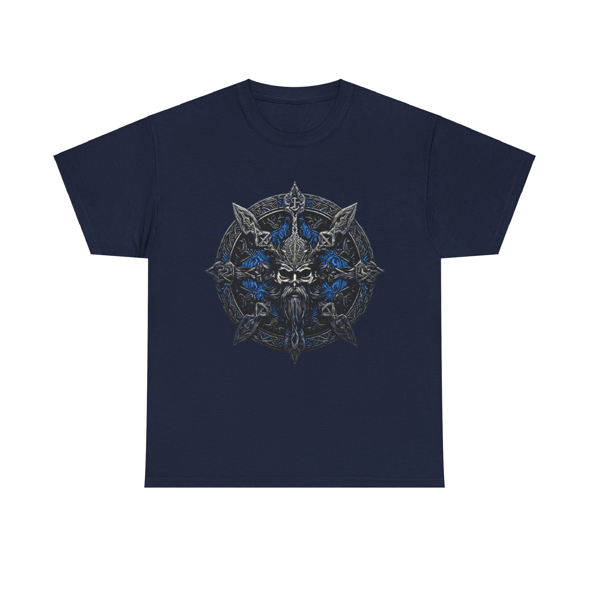 Blue Viking tshirt - The Snarky Pirate