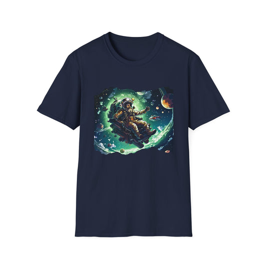 Cranky Pirate in Space Unisex T-Shirt - The Snarky Pirate