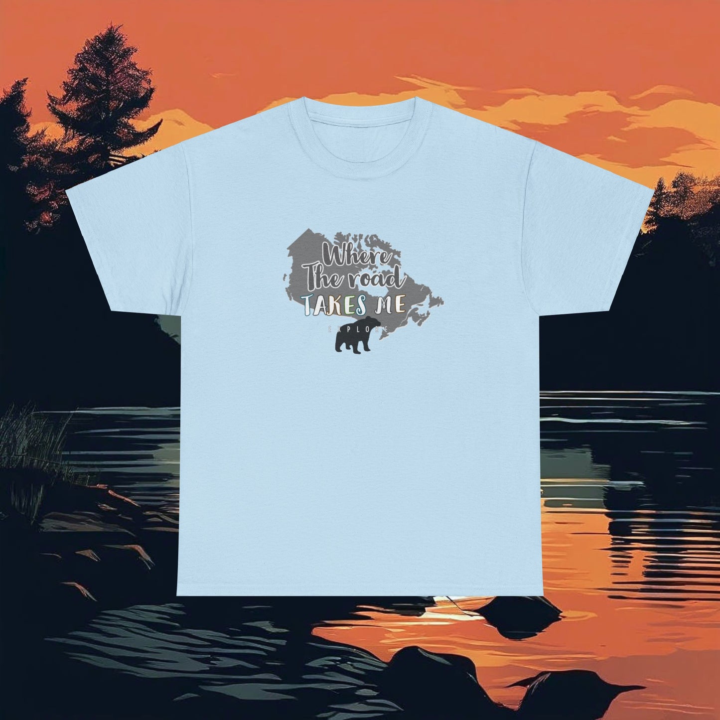 Where the road takes me Canada Shirt - The Snarky Pirate