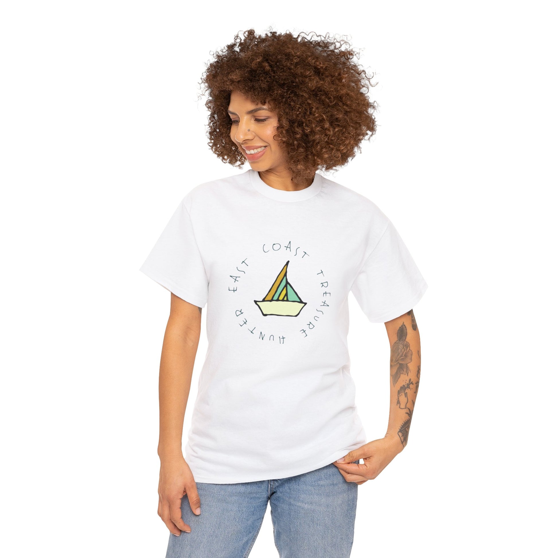 East Coast Treasure Hunter Tee - The Snarky Pirate