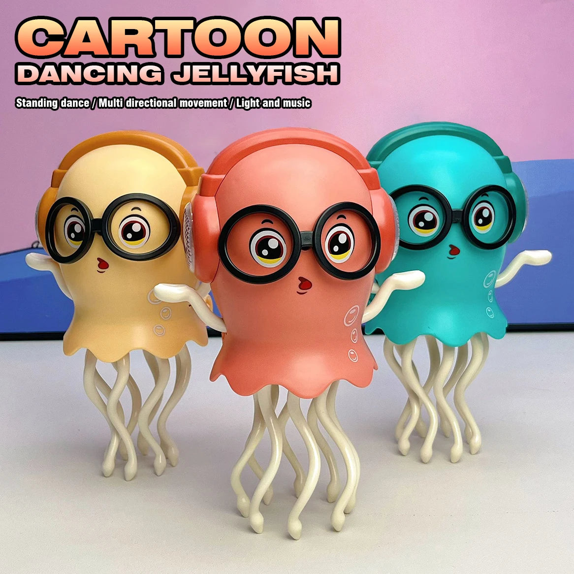 Wiggly Jellyfish Squid Octopus Dancer.