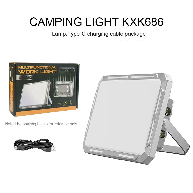 ESMARTER LED Rechargeable Camping Lantern – Waterproof Portable Hanging Tent Light