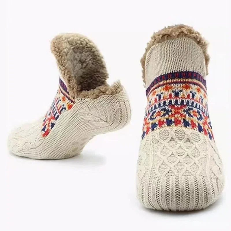 Cozy Non-Slip Floor Socks - Winter Warmth.