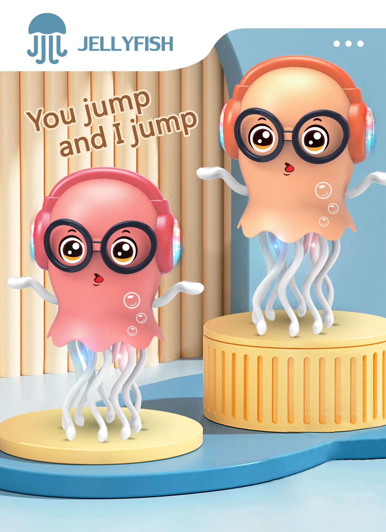Wiggly Jellyfish Squid Octopus Dancer.