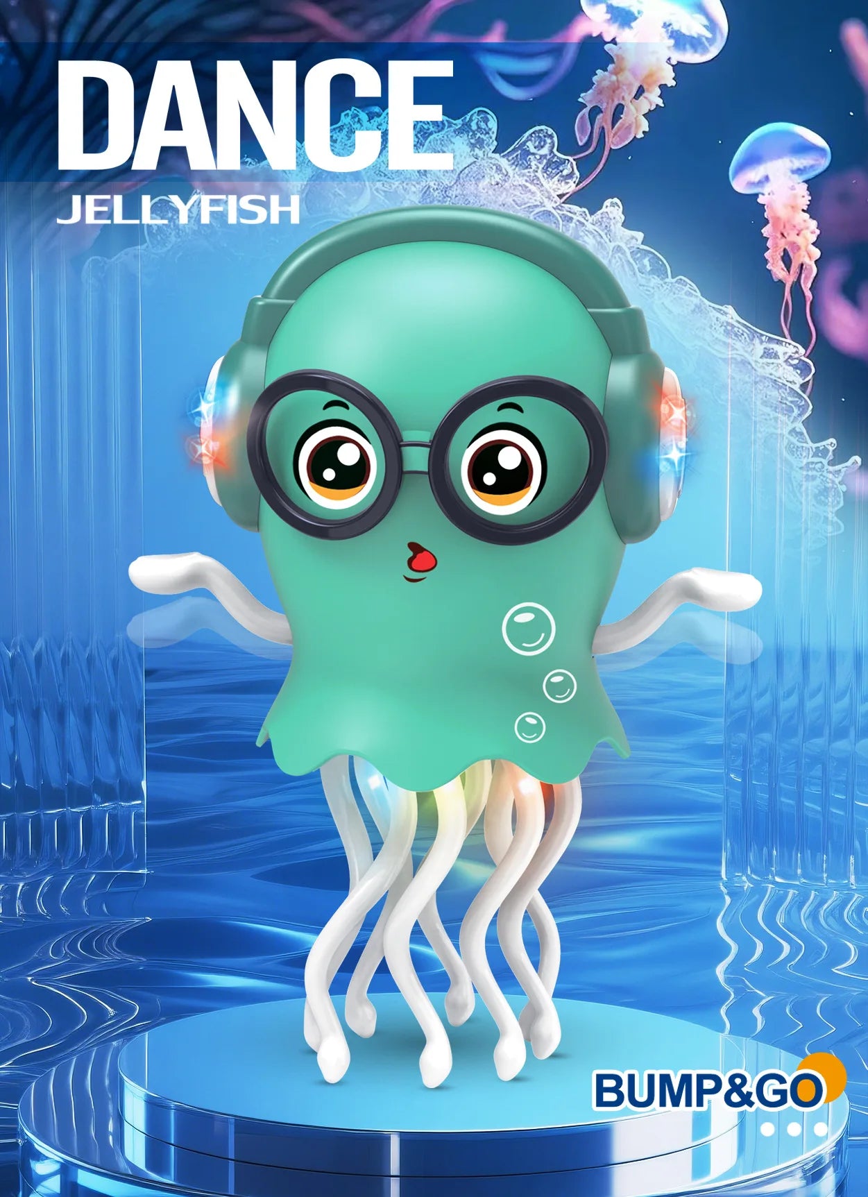 Wiggly Jellyfish Squid Octopus Dancer.