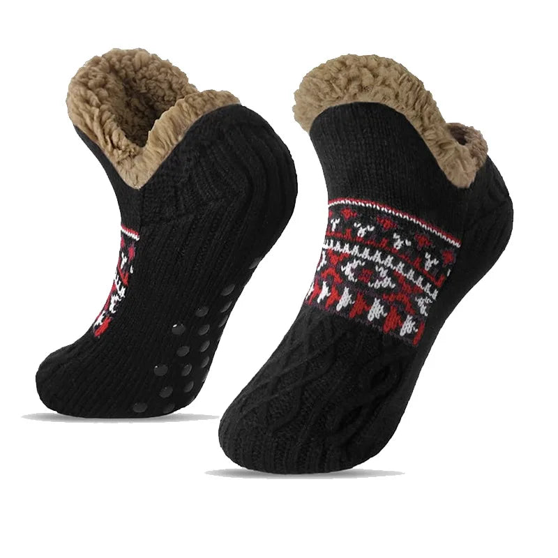 Cozy Non-Slip Floor Socks - Winter Warmth.