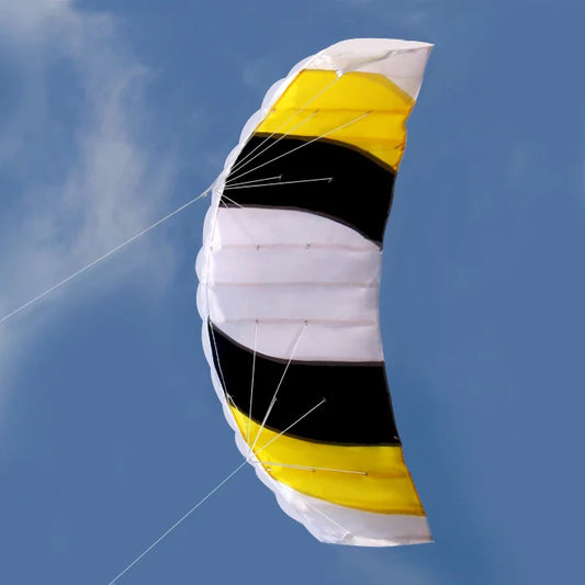 Beach Kite - Dual Line Stunt Parafoil Parachute Kite