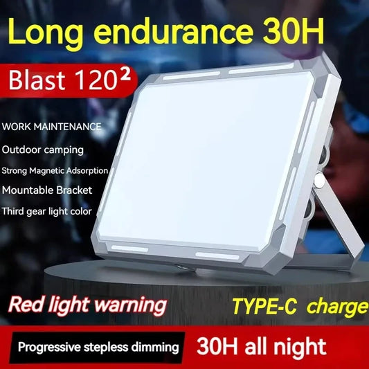 ESMARTER LED Rechargeable Camping Lantern – Waterproof Portable Hanging Tent Light