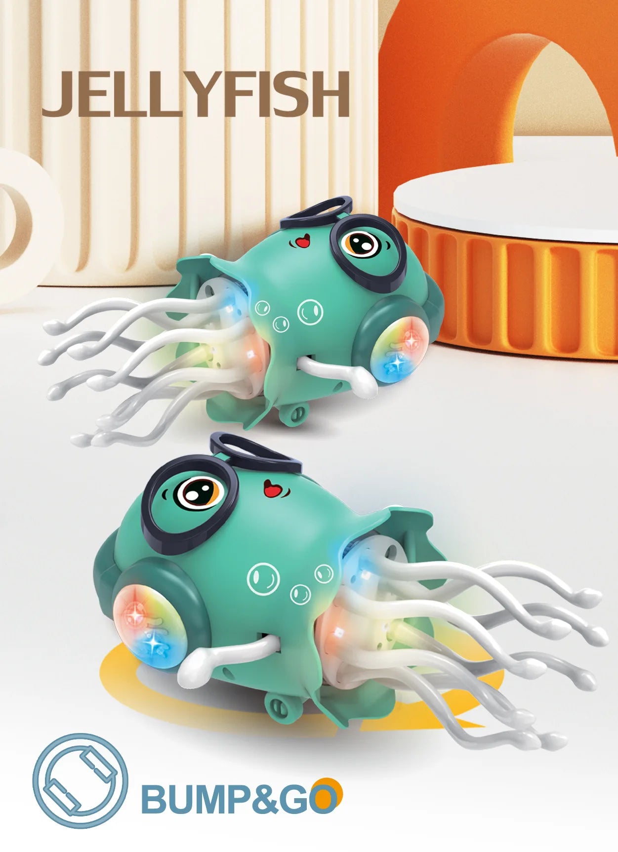 Wiggly Jellyfish Squid Octopus Dancer.