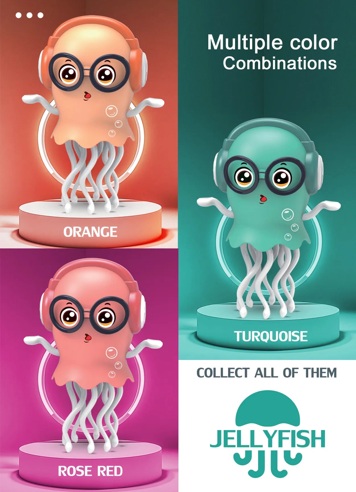 Wiggly Jellyfish Squid Octopus Dancer.