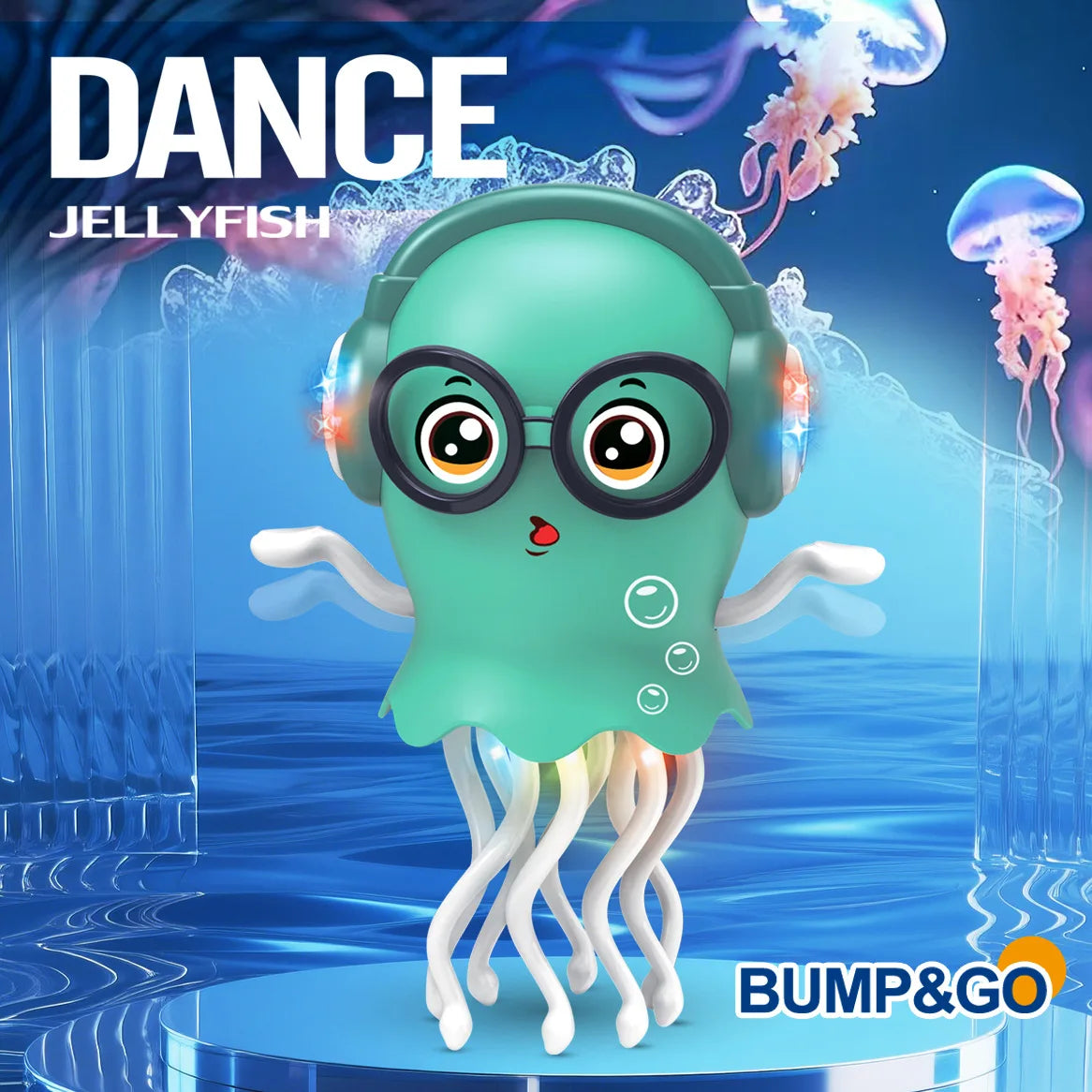 Wiggly Jellyfish Squid Octopus Dancer.
