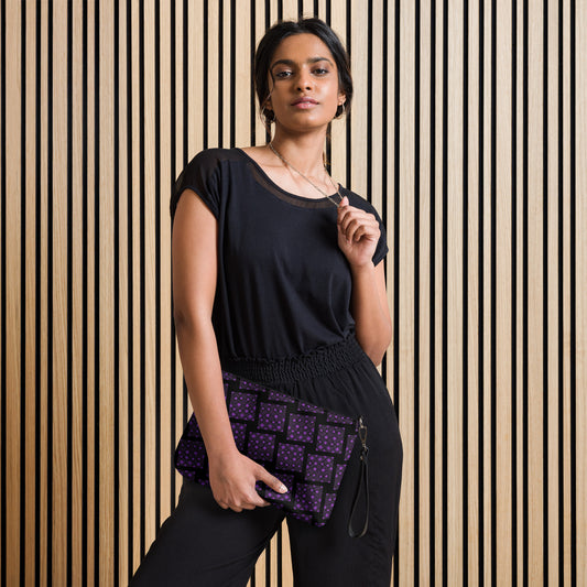 Purple Gemstone Crossbody bag - The Snarky Pirate
