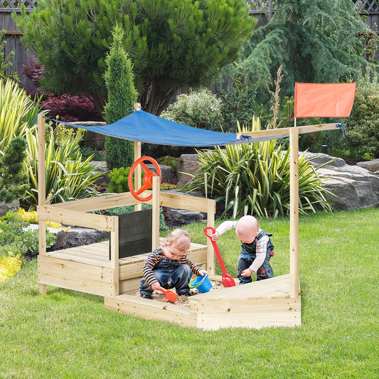 Pirate Sandbox Outdoor Indoor Play