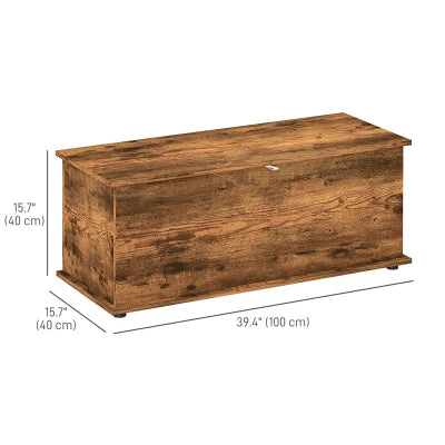 Rustic Storage Chest & Entryway Bench